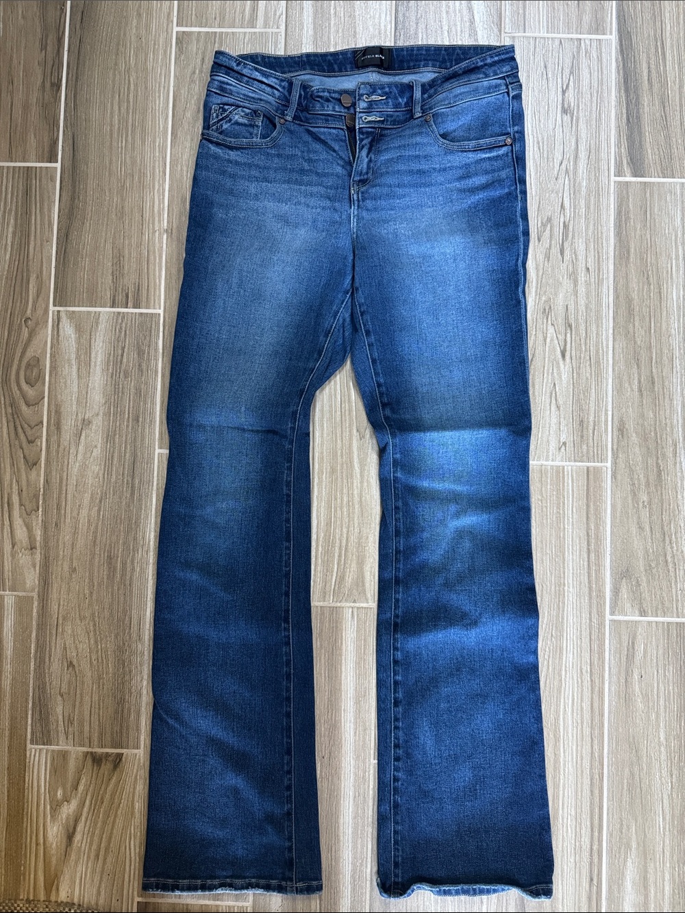 Women's Dark Blue Bootcut Jeans